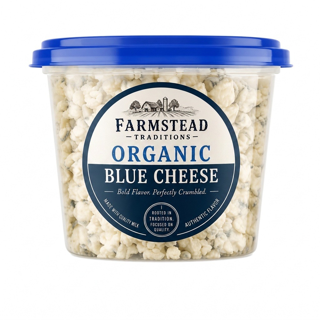 Organic Crumbled Blue Cheese